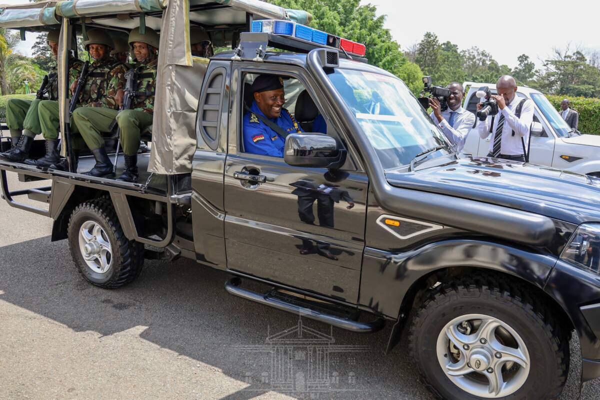 Photos of powerful mahindra vehicles assembled in Kenya