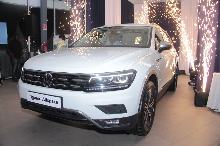 The newly launched Volkswagen Tiguan