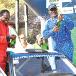 Driver wins his first title at KCB rally