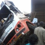 Bus, train crash claims six lives in Umoja area, Nairobi (13 PHOTOS)