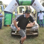 Last leg of the KCB Rally getting flagged off today in Kilifi