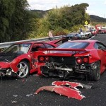 Worlds most expensive multi-car crash cost Ksh. 360 Million (PHOTOS)
