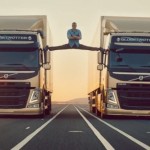 Van Damme puts the Volvo Truck steering system to test