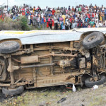 Police raise alarm over looters stealing from accident victims at Salgaa black spot