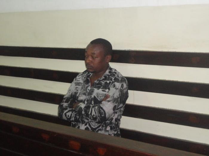 Abraham Emboha at Kibera Law Courts 