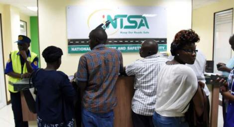 Citizens at NTSA offices