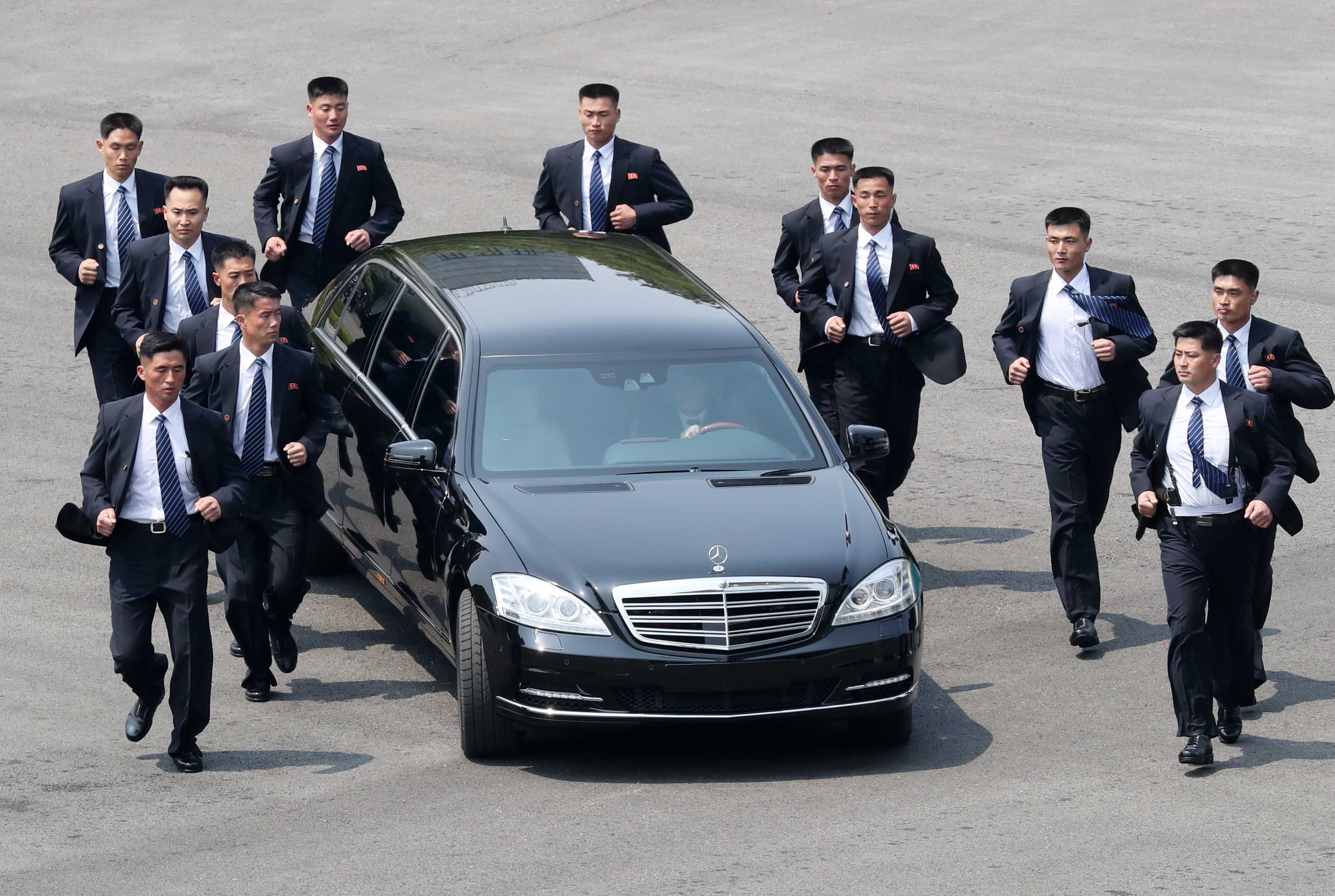 Mercedes Benz S600 - North Korea armoured cars