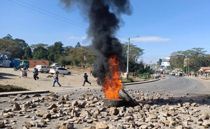 Narok matatu protests