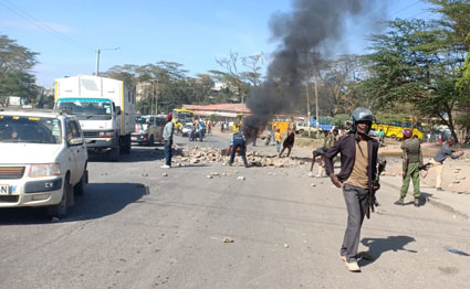 Narok matatu protests