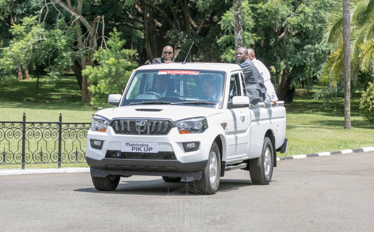 Photos of powerful mahindra vehicles assembled in Kenya