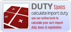 Car Import Duty Calculation