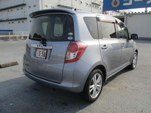 Toyota ractis sports version limited edition 1500cc with spoiler full
