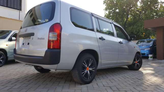 Toyota probox silver with star alloy rims brand new tyres full